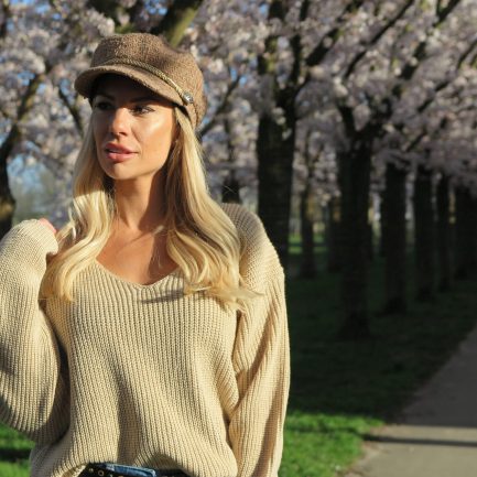 Oversized V Neck Sweater