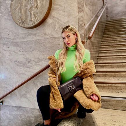 Neon dollhouse shirt