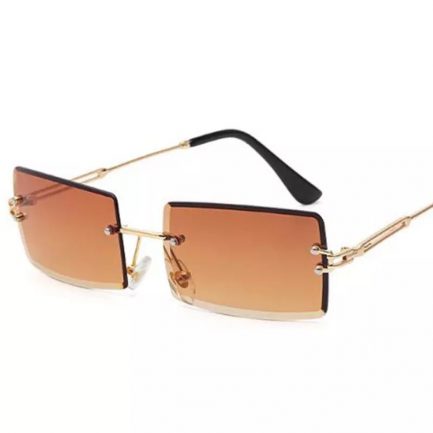 Rimless sunglasses