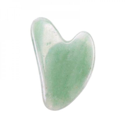 Jade mint groen roller en gezichtmassage + gua sha